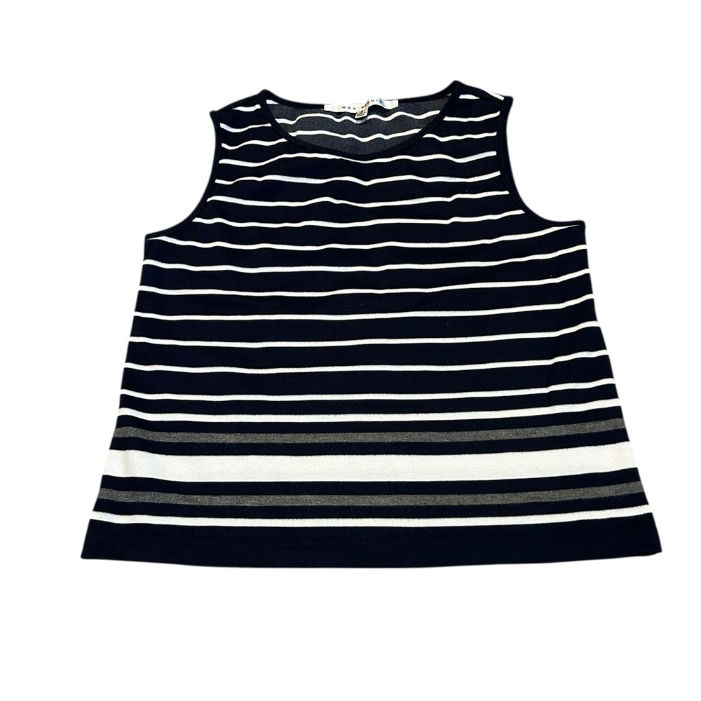 3/$15 MAX STUDIO striped tank